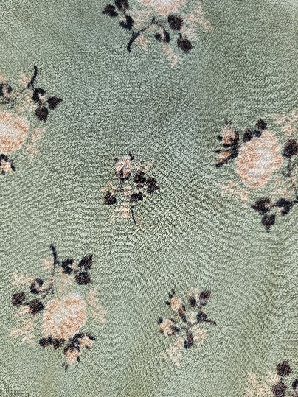 Reformation Kelli Floral Long Sleeve Smocked Square Neck Mini Dress XS - Picture 5 of 7